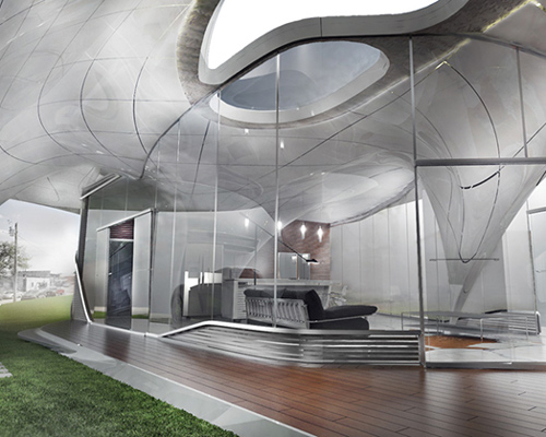 WATG conceives the world's first freeform 3D printed house