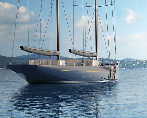 adam voorhees visualizes a return to classic sailing with streamlined glass details
