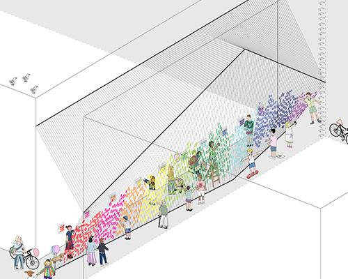 beomki lee promotes cross-block connections that generate new urban spaces