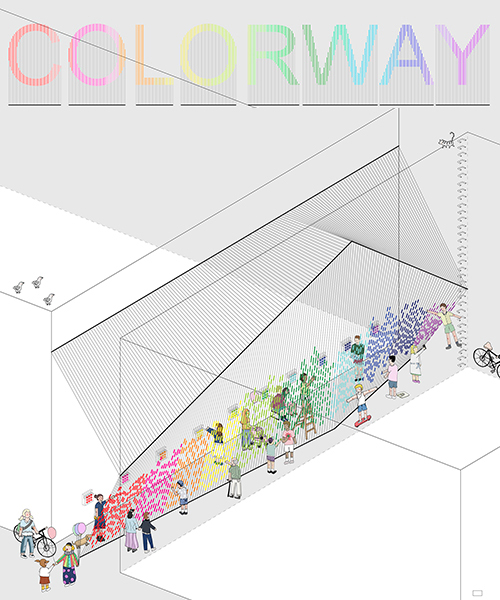 beomki lee promotes cross-block connections that generate new urban spaces