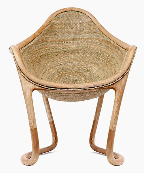 christopher jenner revives ancient weaving craft with rush chair at gallery FUMI