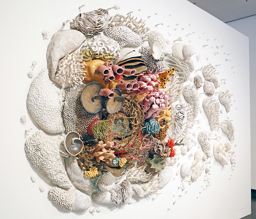 Courtney Mattison Sculpts Colossal Ceramic Coral Reefs Courtney Mattison Sculpts Colossal Ceramic Coral Reefs