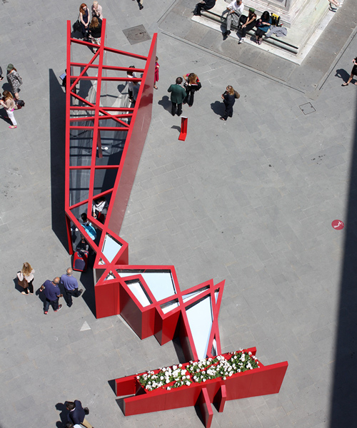 daniel libeskind creates florence blossom sculpture for salvatore ferragamo parfums
