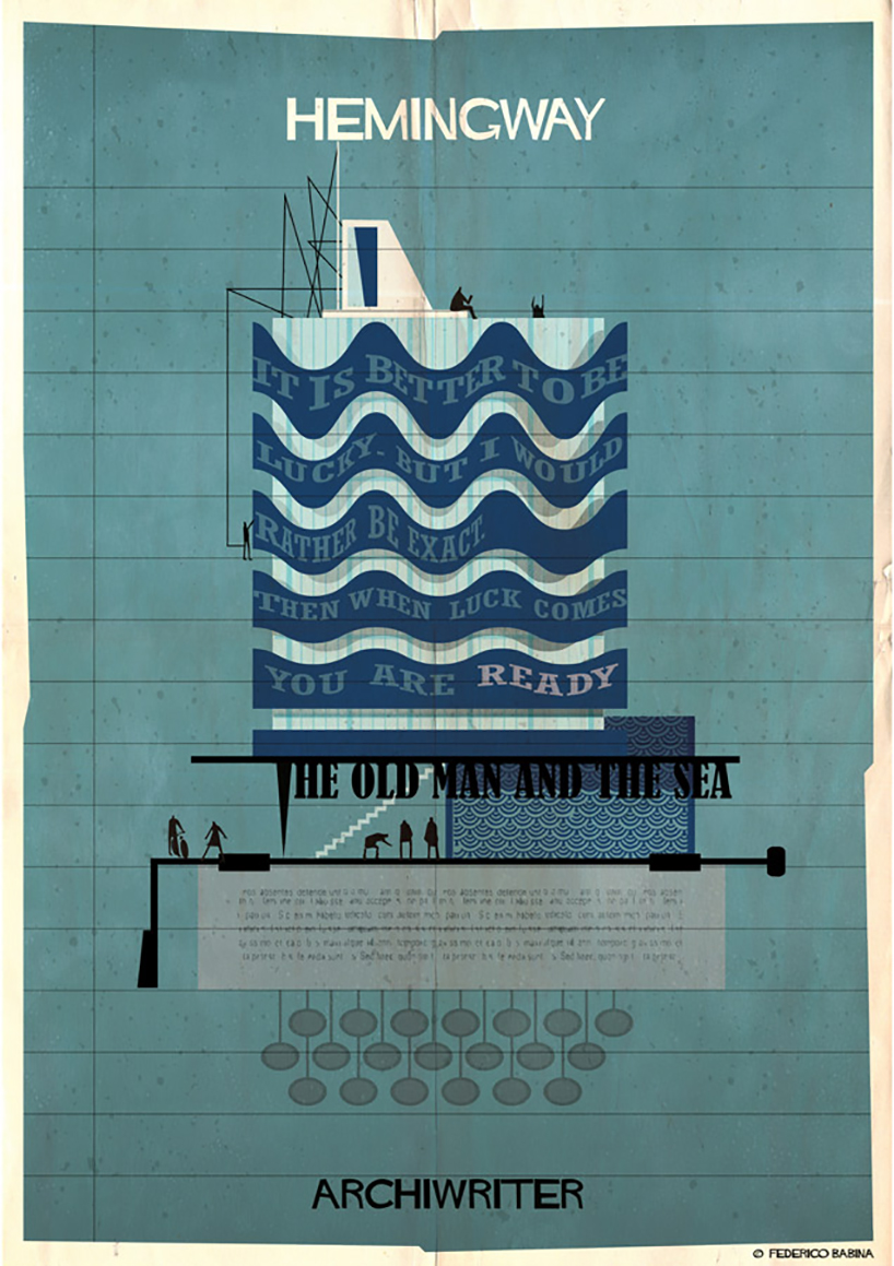 federico babina authors 27 graphics that envision literature as architecture
