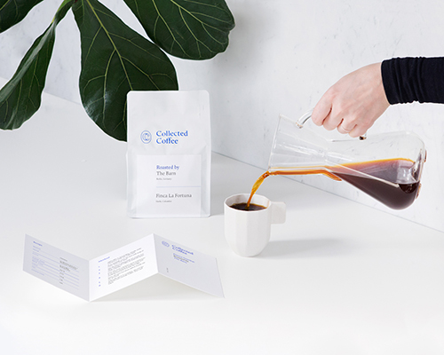 fivethousand fingers conceives minimalist aesthetic for collected coffee