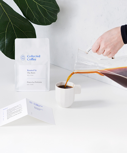 fivethousand fingers conceives minimalist aesthetic for collected coffee