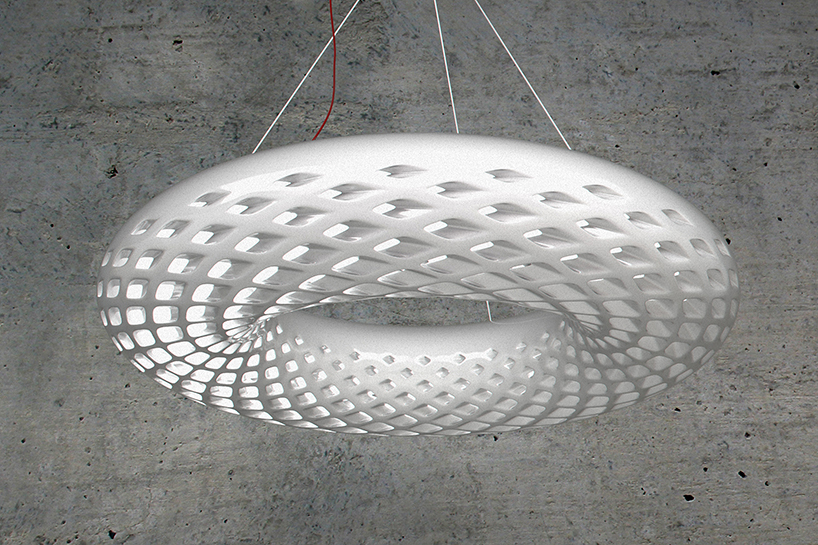 janne kyttanen unveils 'avoid' chandelier at design miami/ basel
