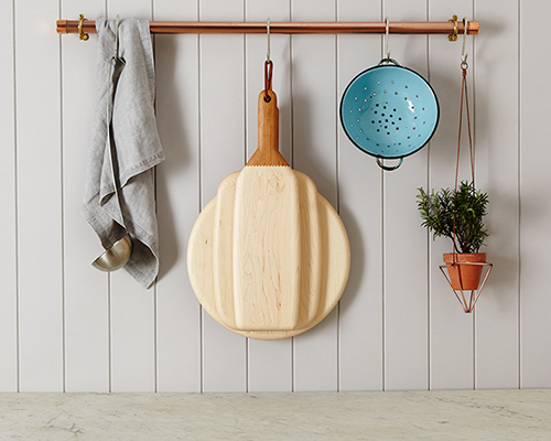 gavin coyle presents zigzag wooden cutting board collection