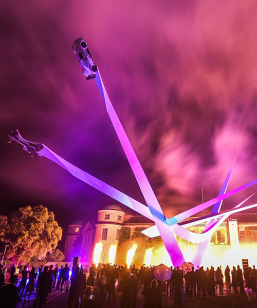 gerry judah creates biggest sculpture in goodwood’s history to celebrate BMW
