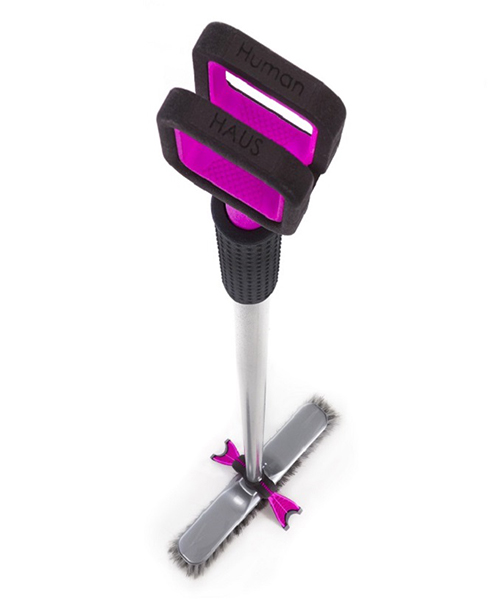 sweep & selfie simultaneously with human haus' multi-purpose broom