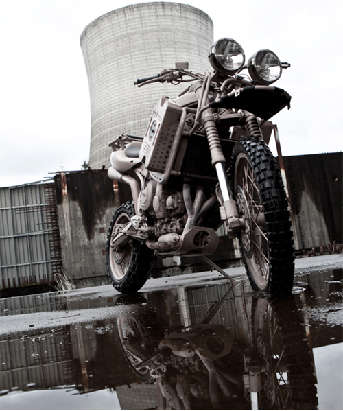 icon 1000 dismantles a triumph motorcycle ready and conditioned for the wasteland