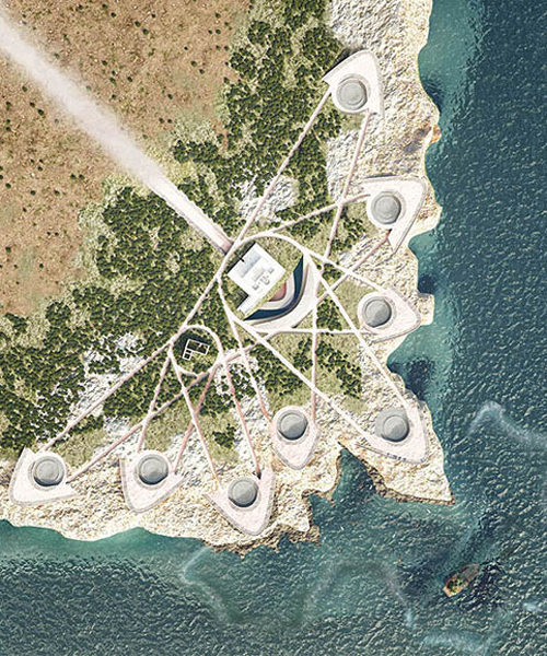 LFBR embeds sports hotel into the sicilian coast for YAC lighthouse competition