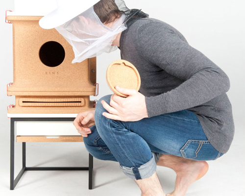 manufaktur eins, a beehive for the new generation of beekeepers