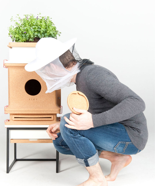 manufaktur eins, a beehive for the new generation of beekeepers