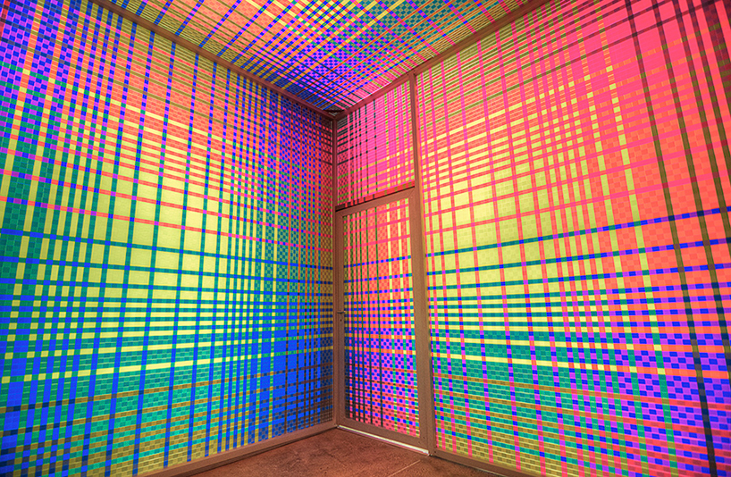 megan geckler rainbow cube installation LA CA