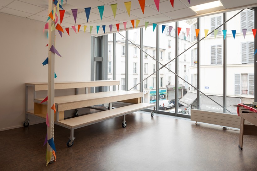 matali crasset espace ludo paris designboom