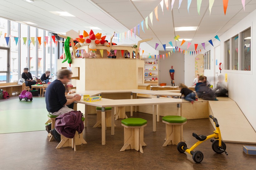 matali crasset espace ludo paris designboom