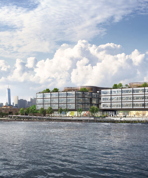 foster + partners unveils plans for waterfront office complex in brooklyn