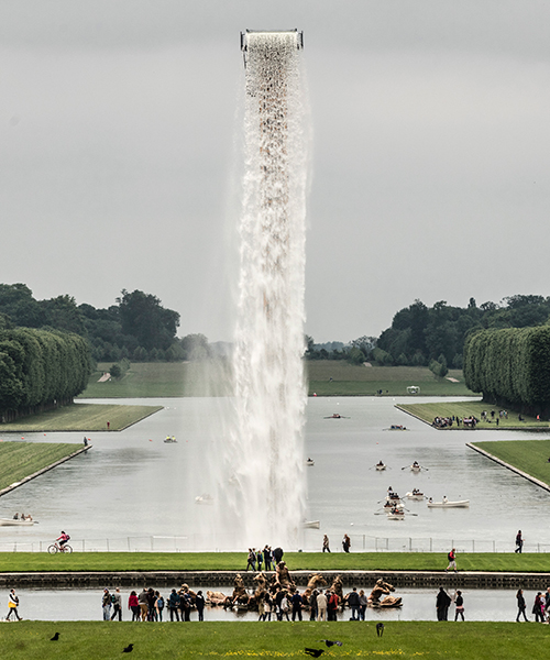olafur eliasson stages spatial installations throughout the palace of versailles