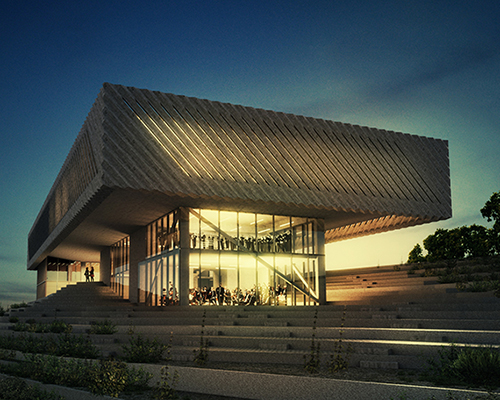 mevaseret music school concept by pliskin architecture