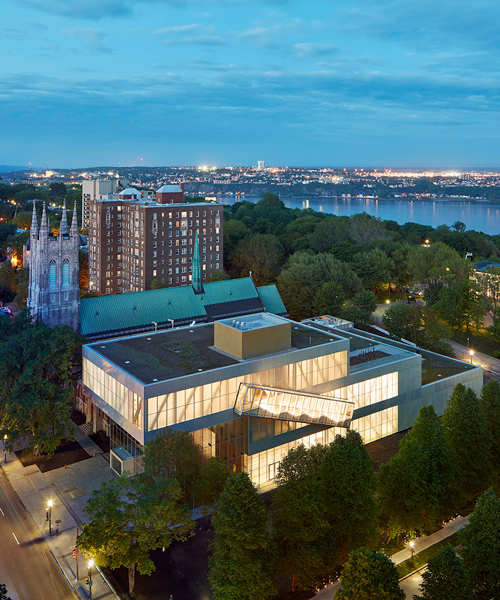 pierre lassonde pavilion by OMA opens at quebec's MNBAQ art museum
