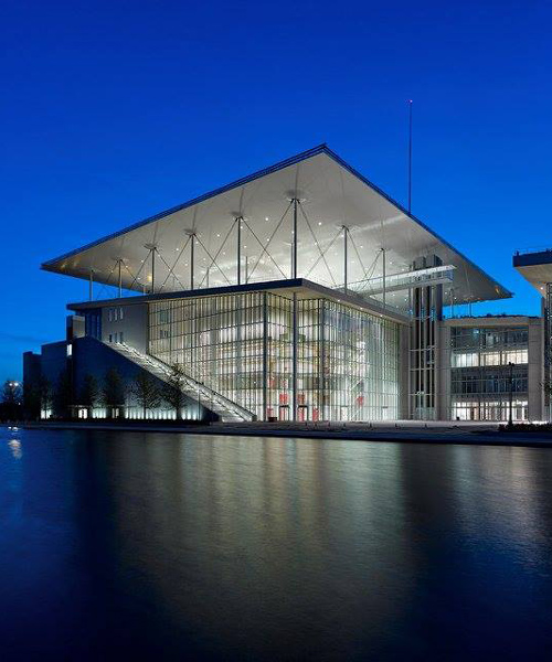 renzo piano unites opera house and library with cultural complex in athens