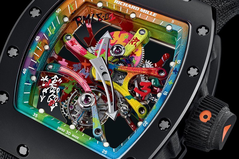 Richard Mille Rm 68 01 ged By Graffiti Artist Cyril Phan