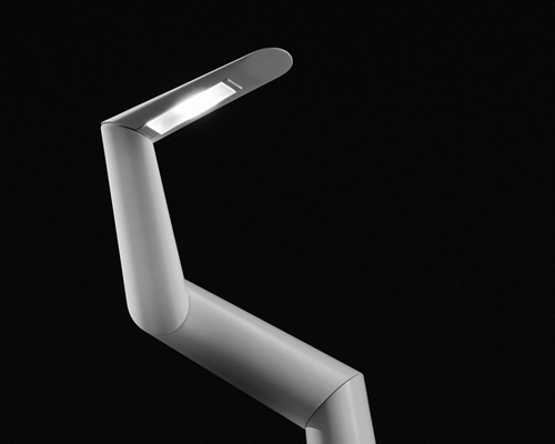 ingo maurer translates ron arad's spyre sculpture as a functional luminaire