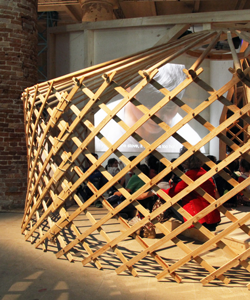 rural urban framework's work in mongolia displayed at the venice biennale