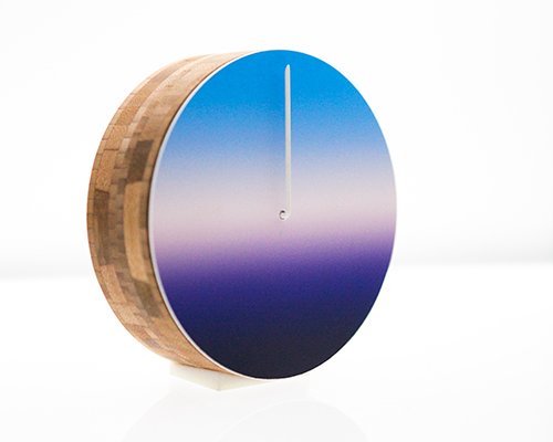 today clock by scott thrift simplifies time into dawn, noon, dusk and midnight