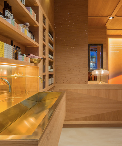 snøhetta's second aesop store in oslo uses traditional woodworking techniques
