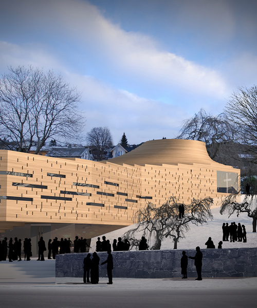 snøhetta wins competition for wooden ulstein church in norway