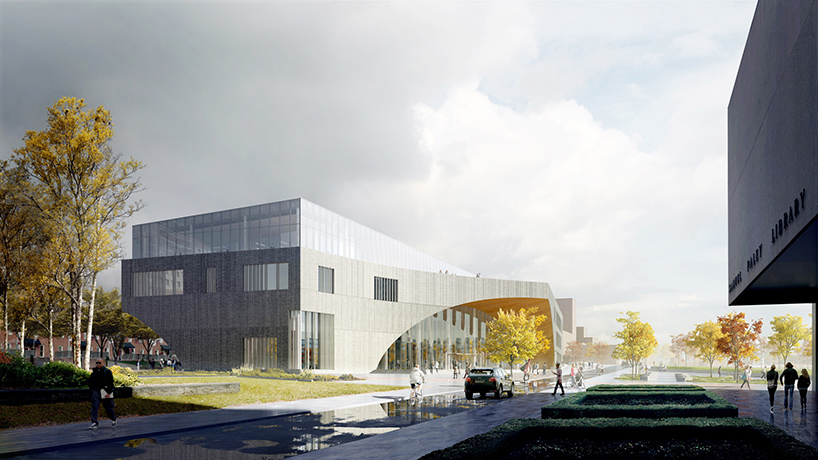 snohetta temple university new library