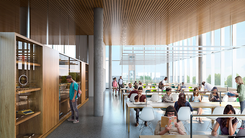 snohetta temple university new library