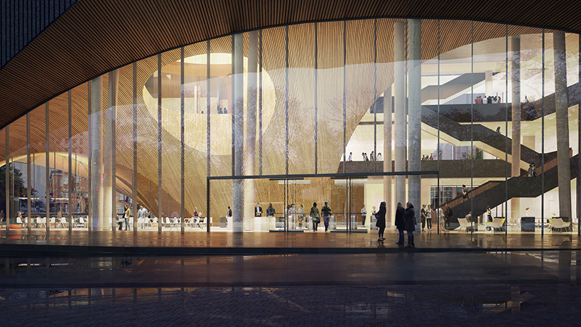 snohetta temple university new library