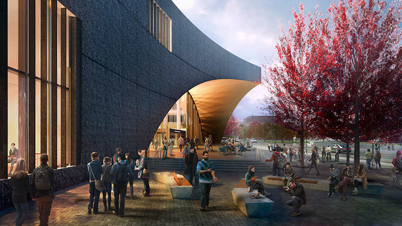 snohetta temple university new library