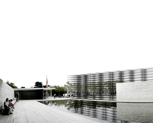 TAAV arquitectos' reconstruction of the non-existent proposal