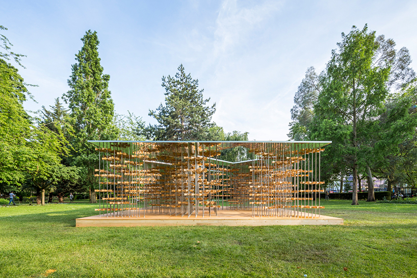 five line projects pinwheel pavilion