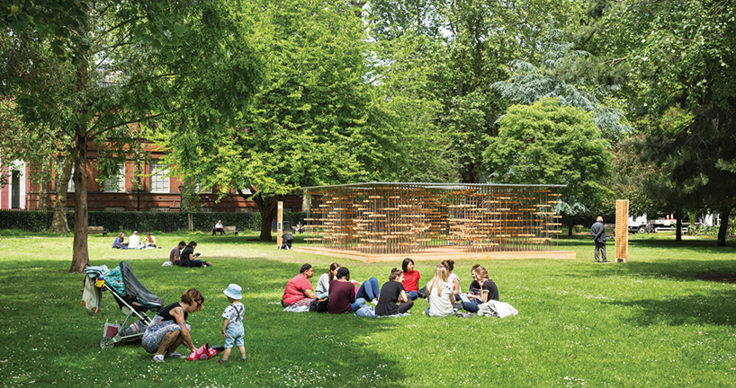 five line projects pinwheel pavilion