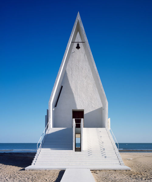 vector architects' seashore chapel in china is a space for peaceful reflection