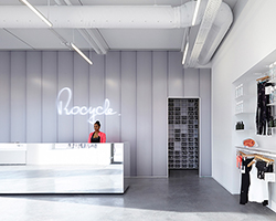 fitness & hospitality meet in amsterdam's rocycle studio designed by XML