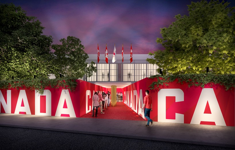 yabu-pushelberg canada olympic house rio designboom