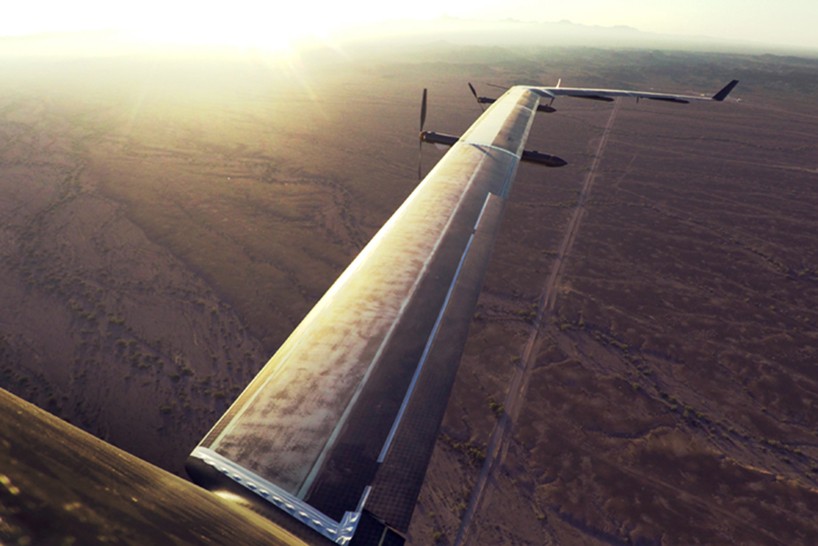 facebook aquila internet drone designboom