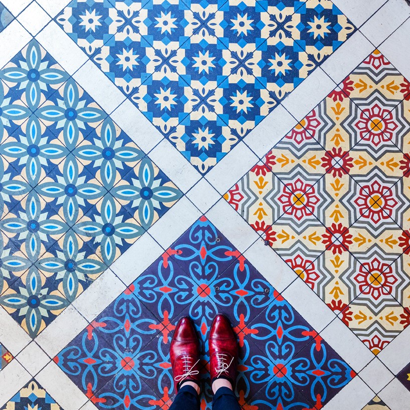 london floors: sebastian erras and pixartprinting unveil the city's hidden treasures
