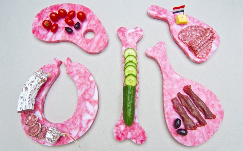 ineke hans selects prime cuts of meat for chops cutting boards