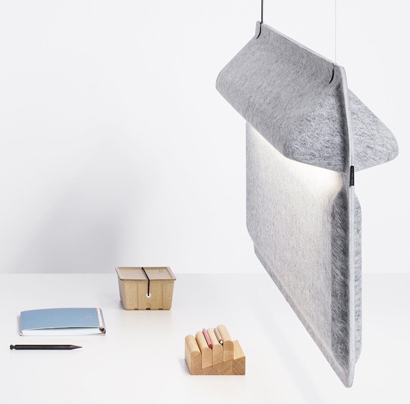 de vorm workspace divider lamp AK 2 ivan kasner + uli budde designboom