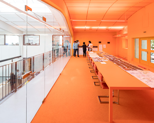 inside MVRDV's vibrant new office space in rotterdam