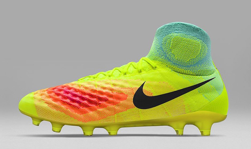 NIKE magista II football boot almost one-third lighter than its predecessor