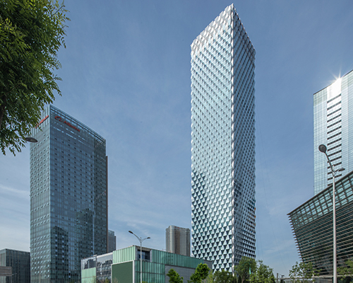 SOM completes prismatic beijing greenland center
