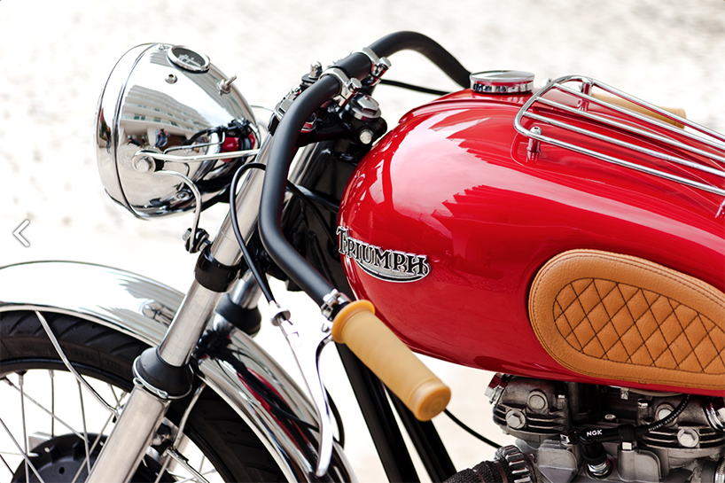 triumph TR6R briosa designboom